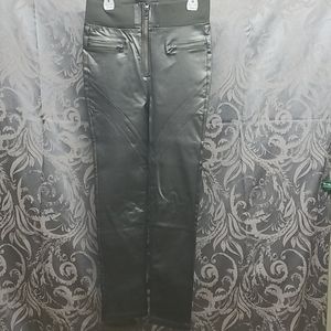 Fashion Nova Faux Leather Moto Pants NWOT